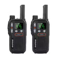 2 pièces Mini talkie-walkie PMR 446 USB Radio bidirectionnelle Portable double talkie-walkie PTT T18 Radio Portable