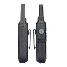 2 pièces Mini talkie-walkie PMR 446 USB Radio bidirectionnelle Portable double talkie-walkie PTT T18 Radio Portable